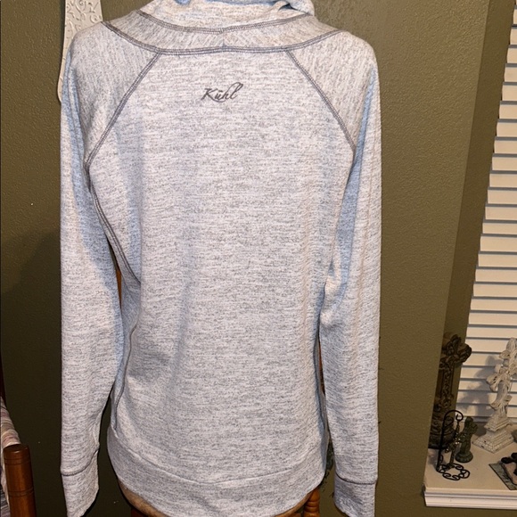 KUHL LEA Cowl Neck Gray Women's PULLOVER Style #4186 Size Large - Picture 7 of 16